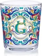 Bicchiere acqua lettera G Royal Garden