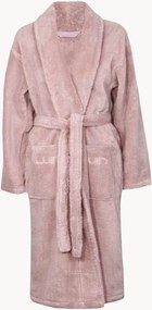 Accappatoio unisex in cotone con colletto a scialle Basic