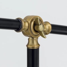 Orion Dimmerabile 12-1192/1 - Lampada con piedistallo SCHILLER 1xE27/40W/230V nero/bronzo