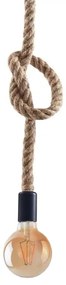 Lampadario LED a sospensione con filo ROPE 1xE27/8W/230V