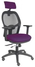 Sedia Ufficio con Poggiatesta PC B3DRPCR Viola