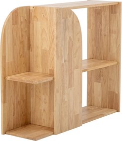 Libreria in legno di caucciù in colore naturale 85x70 cm Alec - Bloomingville