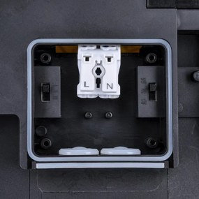 Solight WO821- Luce LED dimmerabile LED/36W/40W/44W/230V 3000/4000/6500K IP65 nero