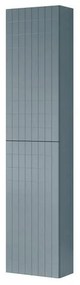 Colonna per mobile bagno Pixel Grid 2 ante P 27 x L 30 x H 160 cm indaco