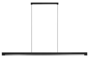 Inlay S1400 Linear Lampada a Sospensione Matt Black/Satin Silver - Light-Point