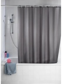 WENKO 20044100 - Tenda da doccia 180x200 cm grigia