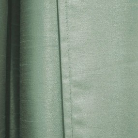 Tenda di raso verde 140x240 cm Shana - douceur d'intérieur