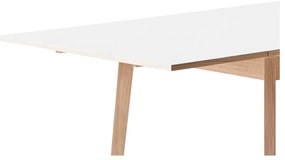 Tavolo da pranzo pieghevole con piano bianco Hammel 180 x 90 cm Single - Hammel Furniture