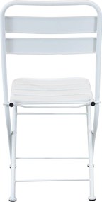 ROMANUS - sedia da giardino pieghevole salvaspazio in ferro