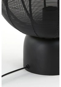 Lampada da tavolo nera (altezza 34 cm) Suneko - Light &amp; Living