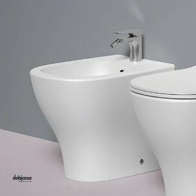 Bidet Da Terra The ArtCeram Bianco Lucido "Ten"