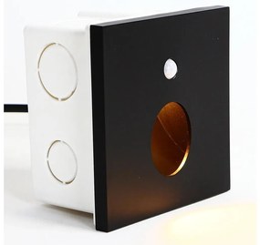 Emithor 70436 - Illuminazione LED scale con sensore OLIVE LED/1W/230V nero