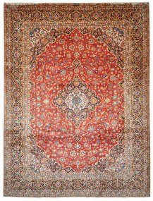Kashan Tappeto persiano 300x390 Rosso (Iran) Annodato A Mano