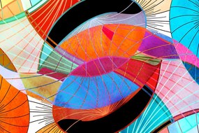 Quadro su tela – Astrazione colorata