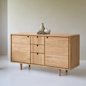 Tikamoon - Mobile contenitore in legno di teak 145 Jonàk
