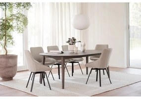 Tavolo da pranzo rotondo in rovere massiccio allungabile ø 120 cm Filippa – Rowico