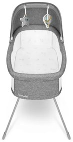 Lionelo - Lettino da viaggio MALIN Grigio Pietra