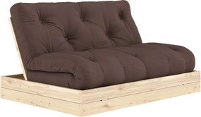 Divano marrone scuro allungabile 145 cm Flip – Karup Design