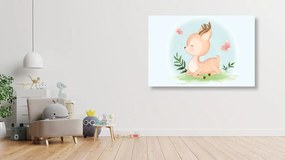 Stampa su tela – Cerbiatto adorabile