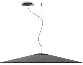 Koinè Acoustic Lampada a Sospensione 3000K Ø110 Anthracite - Luceplan