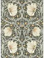 Morris & Co Carta da parati Pimpernel - Ink/ Sage