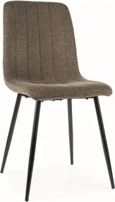 Sedia Alan Brego oliva77/nero