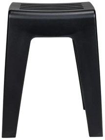 WENKO 25156100 - Sgabello KUMBA 38x47 cm nero