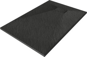 Mexen Hugo piatto doccia rettangolare SMC 100 x 70 cm, nero - 42707010