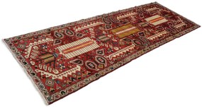 Bakhtiar Tappeto persiano 110x300 (Iran) Annodato A Mano