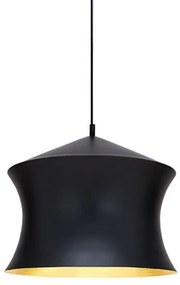 Beat Waist LED Lampada a Sospensione Matt Black/Brass - Tom Dixon