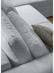 Divano letto angolare grigio chiaro (variabile) Homely Tommy - Miuform