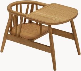 Sedia per bambini in legno di quercia fatta a mano Smilla