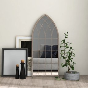 Specchio Sabbia 100x45 Cm İn Ferro Per Uso Interno /