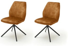 Set di 2 sedie da pranzo NEXORO, arancione