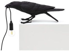 Seletti - Bird Lamp Playing Lampada da Tavolo Nero Seletti