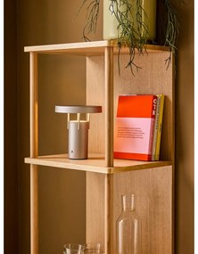 Lampada da tavolo dimmerabile a LED grigio chiaro (altezza 20 cm) BringMe - Hübsch