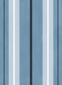 House of Hackney Tapete Lauriston Stripe - Sky