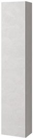 Colonna per mobile bagno Portland 1 anta P 27 x L 30 x H 160 cm cemento chiaro