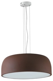 Lampadario Sospensione Led Bistrot Moderno Colore Bronzo 4 x E 27 max  60W