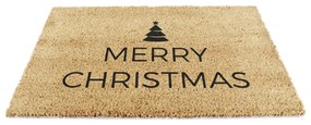 Zerbino in cocco con motivo natalizio 40x60 cm Merry Christmas - Artsy Doormats