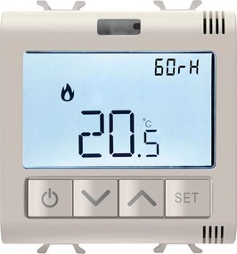 Termostato intelligente e connesso a parete GEWISS GW13709 bianco