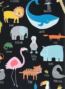 Kindertapete Animal Magic von Scion - Tutti Frutti/ Black