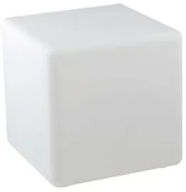 Lume da giardino geco bianco 1xe27 ip65 50x50x50cm cavo 250cm