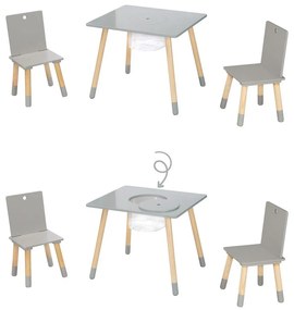 Set di mobili per bambini 3 pz – Roba