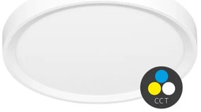 Ecolite W007-CCT/40W/BI - Plafoniera LED SALY LED/40W/230V IP40 bianco