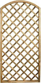 Griglia ad arco da giardino in legno di pino impregnato in autoclave 90 x 180 cm