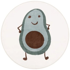 Tappeto per bambini color menta/avorio ø120 cm Avocado Mint – FD