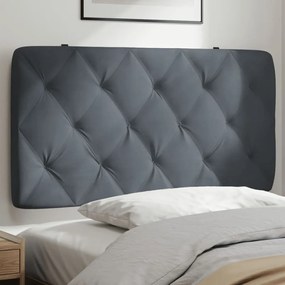 Cuscino Testiera Grigio Scuro 100 Cm İn Velluto /