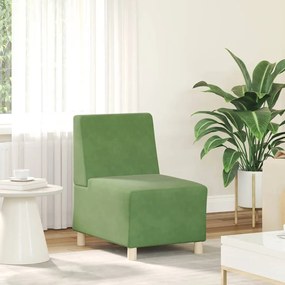 Divano Sedia Verde Chiaro 55 Cm Velluto /