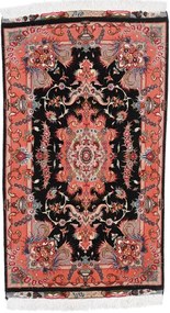 Tabriz Tappeto persiano 70x120 Rosa (Iran) Annodato A Mano
